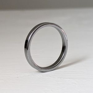 Tungsten Carbide Ring, Size 8.25